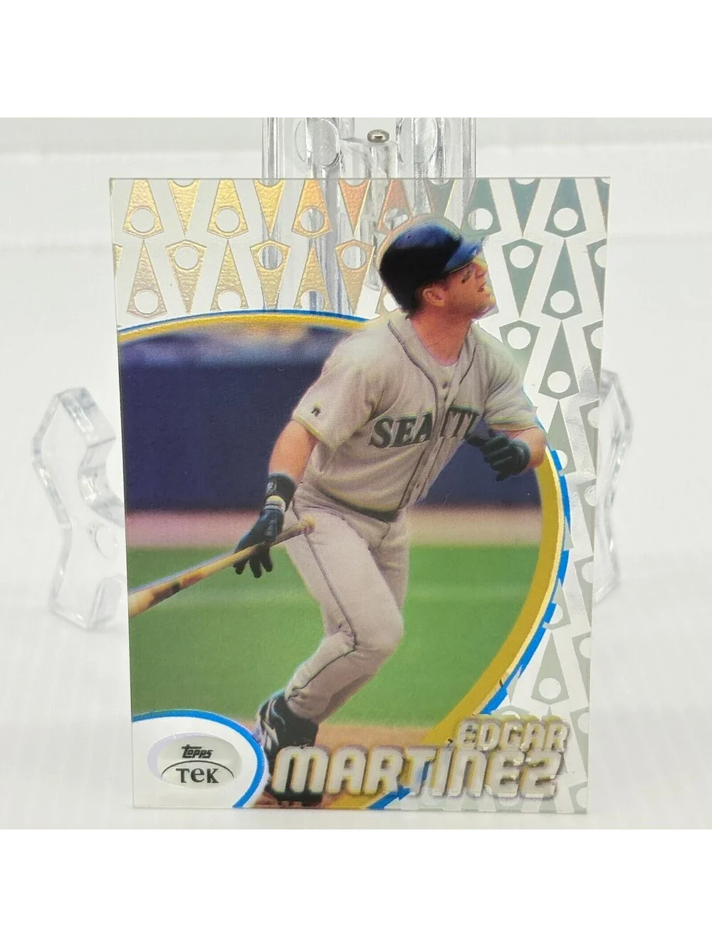 1998 Topps Tek Edgar Martinez #64 Pattern 22 Seattle Mariners Baseball Card